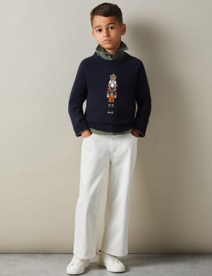 Reiss Boys Nutcracker Jumper (4-14 Yrs) - 3-4 Y - Navy, Navy