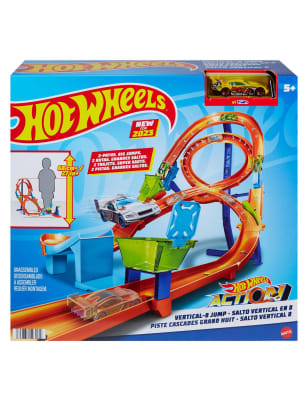 Hot Wheels Action Vertical-8 Jump Track Set (5-8 Yrs)