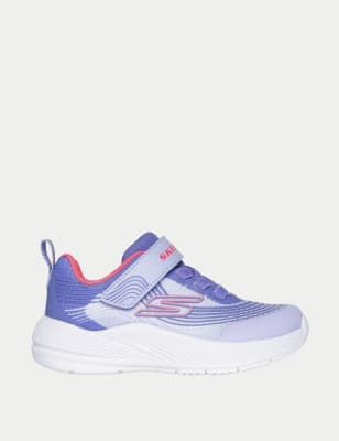 Skechers Kids Microspec Advance Riptape Trainers (4 Small - 9 Small) - 5 S - Light Purple, Light Pur