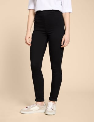 White Stuff Women's Jeggings - 10REG - Black Denim, Black Denim,Dark Denim,Light Denim,Med Blue Deni