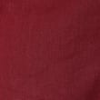Pure Linen Plain Spread Collar Shirt, DARK RED, swatch