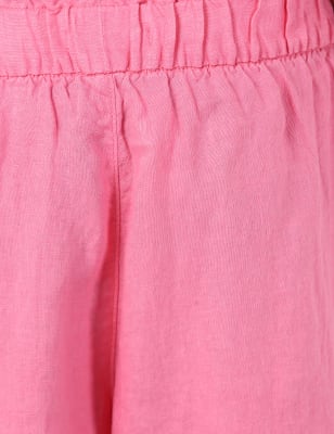 IFG Only 100% Linen WL Crop, PINK, swatch