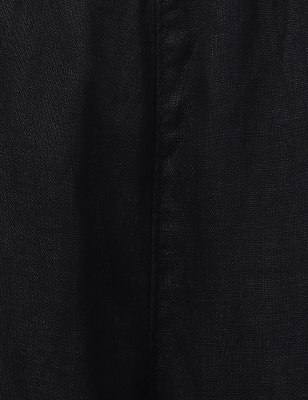 IFG Only 100% Linen WL Crop, BLACK, swatch