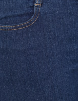 Mid Rise Skinny Leg Jeans, MEDIUM INDIGO, swatch
