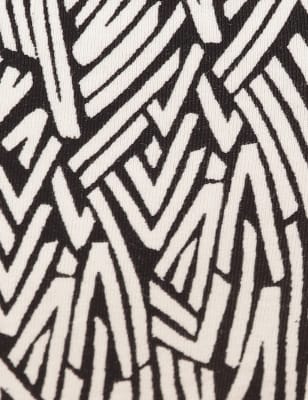 3pk Palm Print Midis, BLACK MIX, swatch