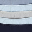 5 Pack Cotton Rich High Waist Knickers, BLUE MIX, swatch