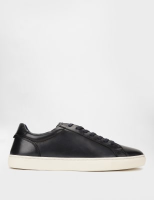 

Marks & Spencer Pure Leather Plain Lace Up Sneakers (MALE, NAVY, 8)