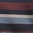 Cotton Modal Horizontal Striped T-Shirt, BERRY, swatch