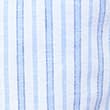 Cotton Mix Striped Lapel Collar Shirt, BLUE MIX, swatch