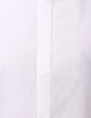 Solid Stretch Shirt, WHITE, swatch