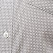 Cotton Rich Geometric Print Shirt, MUSHROOM MIX, swatch