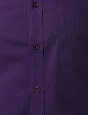 Solid Formal Shirt, BRIGHT VIOLET, swatch