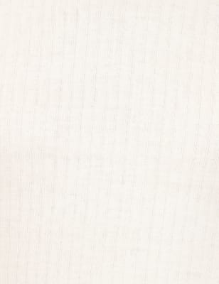 3* Short Sleeve Thermal Vest, CREAM, swatch