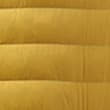 Zip Up Solid Puffed Jacket, YELLOW, swatch