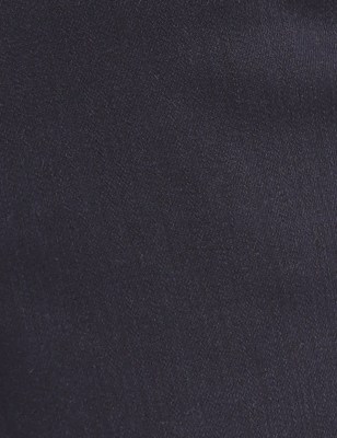 Cotton Mix Plain Slim Fit Jeans, BLUE/BLACK, swatch