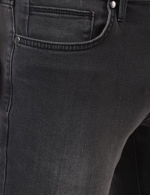 Cotton Mix Slim Fit Jeans, GREY, swatch