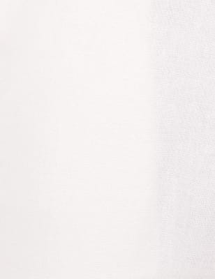 Linen Mix Plain Regular Fit Trouser, WHITE, swatch