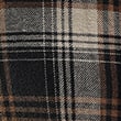 Regular Fit Pure Cotton Checks Button Down Collar Shirt, BLACK, swatch