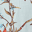Linen Mix Floral Print Spread Collar Shirt, TEAL MIX, swatch