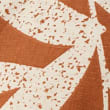 Short Sleeve Printed Shirt, Linen Blend, RUST MIX, swatch