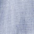 Linen Rich Spread Collar Check Shirt, NAVY MIX, swatch