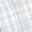 Linen Rich Spread Collar Check Shirt, BEIGE, swatch