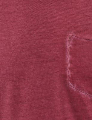 Pigment Dyed Tee, DARK CLARET, swatch