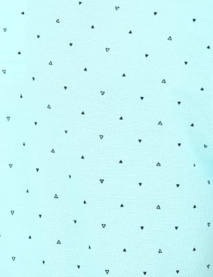 Printed Polo T-Shirt, FRESH MINT, swatch
