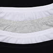 Pack of 5 Cotton Mix Plain Knickers, BLACK/GREY, swatch