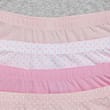 Pack of 5 Cotton Mix  Seamless Knickers, PINK MIX, swatch