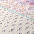 Pure Cotton Printed Bedsheet Set, VIOLET MIX, swatch