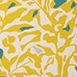 Cotton Mix Printed Super King Bedsheet Set, OCHRE, swatch