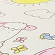 Cotton Mix Printed Single Bedsheet Set, ECRU MIX, swatch