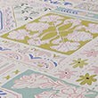 Pure Cotton Printed King Size Bedsheet Set, MULTI, swatch