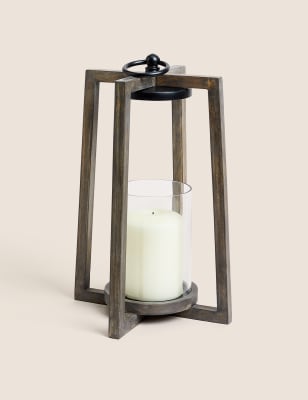 

Marks & Spencer Wooden Frame Lantern (WOOD)