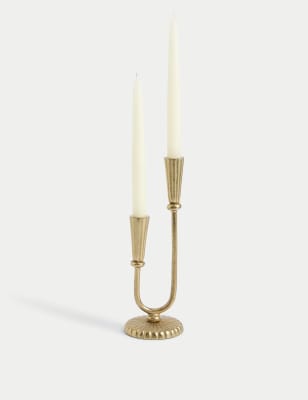 

M&S X National Gallery Kerzenhalter aus Metall - Gold, Gold