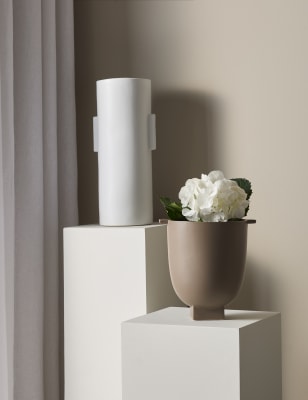 

M&S X Kelly Hoppen Tall Bowl Vessel - Neutral, Neutral