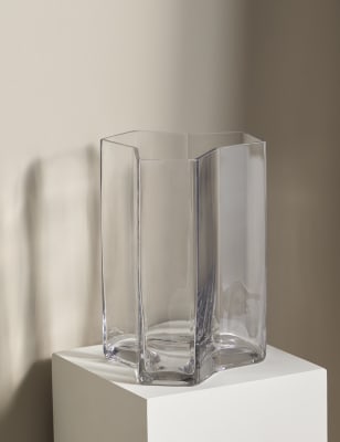 

M&S X Kelly Hoppen Triptych Vase - Clear, Clear