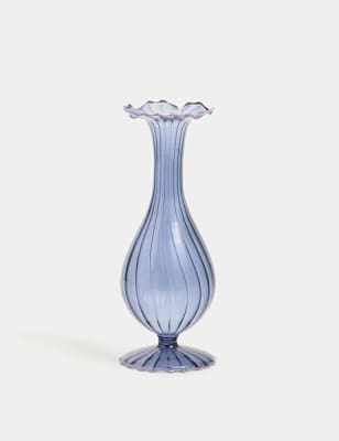 

M&S Collection Tall Glass Vase, Green