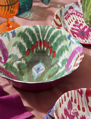 

M&S Collection Ikat Brights Picnic Salad Bowl - Multi, Multi