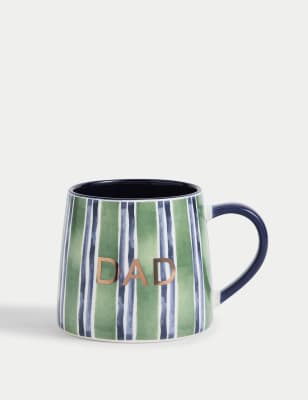 

M&S Collection Dad Striped Mug, Multi