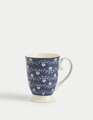 

M&S Collection Floral Mug - Navy, Navy