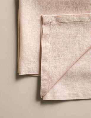 

M&S Collection Set of 2 Pure Linen Napkins, Soft Pink
