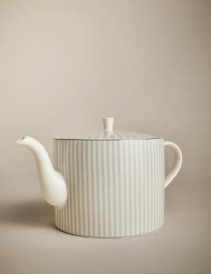 M&S Collection Hampton Teapot - Grey, Grey