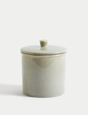 

M&S Collection Medium Ceramic Storage Jar - Taupe, Taupe