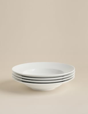 

M&S Collection Set of 4 Maxim Pasta Bowls, White