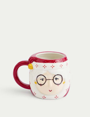 

M&S Collection Mrs Claus Mug - Multi, Multi