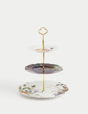 

M&S X National Gallery Floral Cake Stand - Multi, Multi