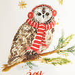 Christmas Owl Mug, MULTI, swatch