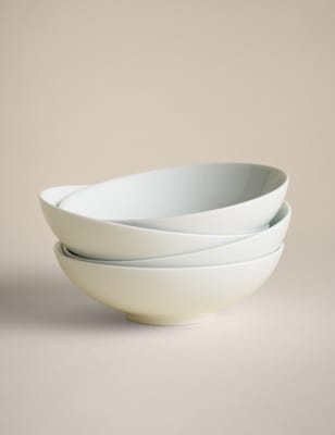 

M&S Collection Set of 4 Maxim Coupe Cereal Bowls, White